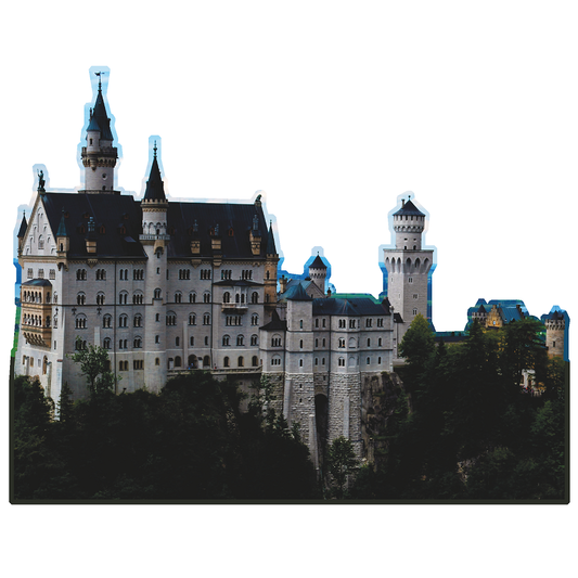 Neuschwanstein Castle Germany Cardboard Cutout