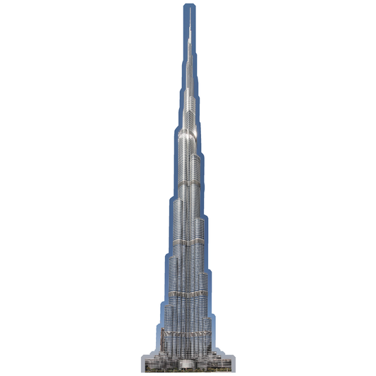 Burj Khalifa Dubai Cardboard Cutout