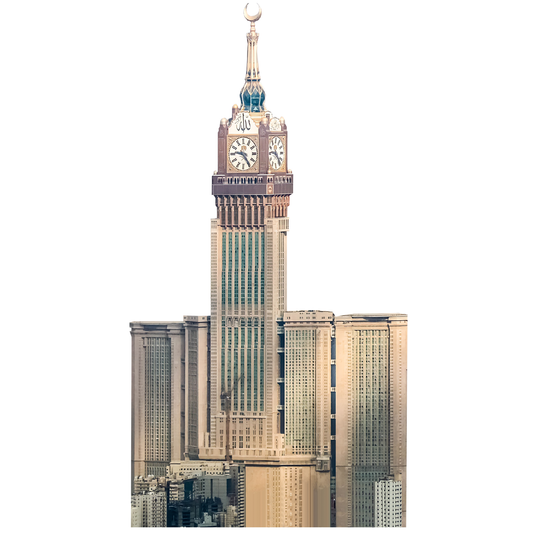 Makkah Royal Clock Tower Abraj Al Bait Cardboard Cutout