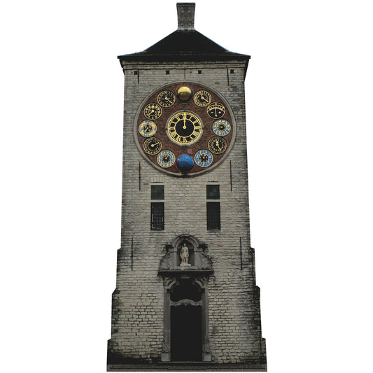 Zimmer Clock Tower Cardboard Cutout