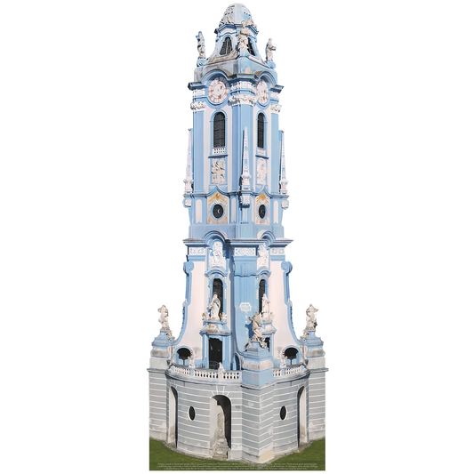 Durnstein Austria Monastery Bell Tower Cardboard Cutout