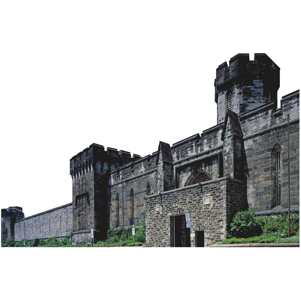 Eastern State Penitentiary Prison Cardboard Cutout