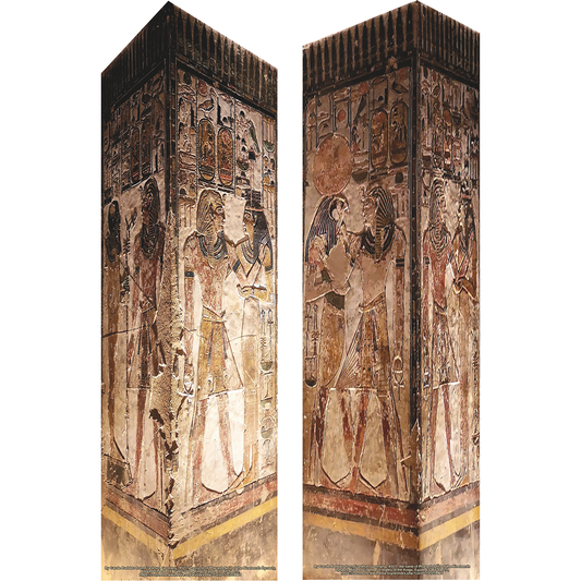 Double Pack Valley of Kings Pillar Cardboard Cutout