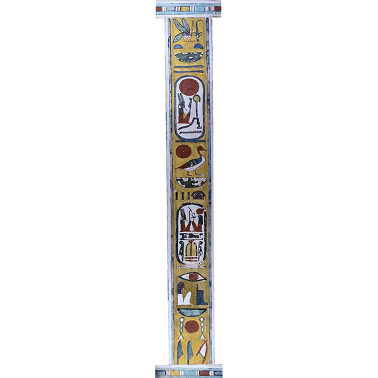 Hieroglyph Pillar Valley of Kings Cardboard Cutout