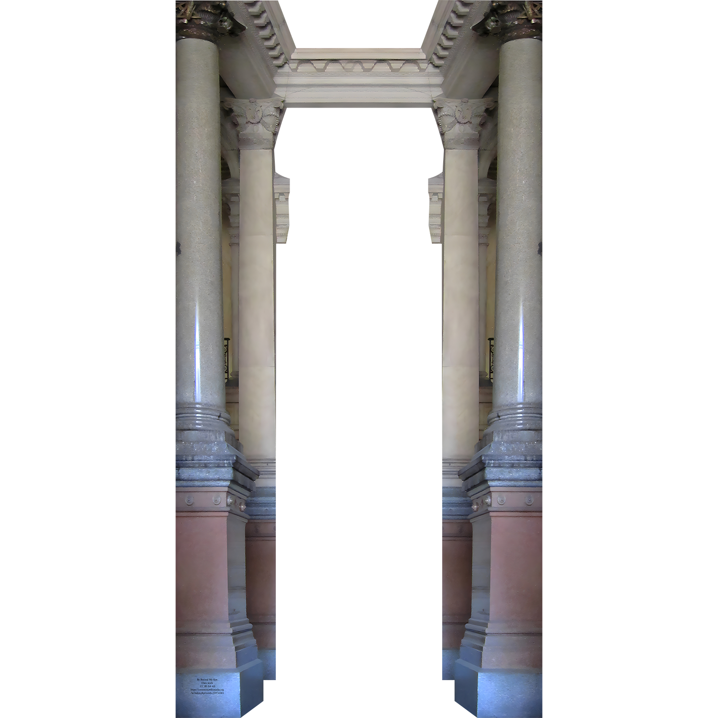 Philadelphia City Hall Interior Arch Cardboard Cutout