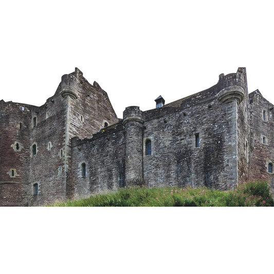 Medieval Stronghold Doune Castle Cardboard Cutout