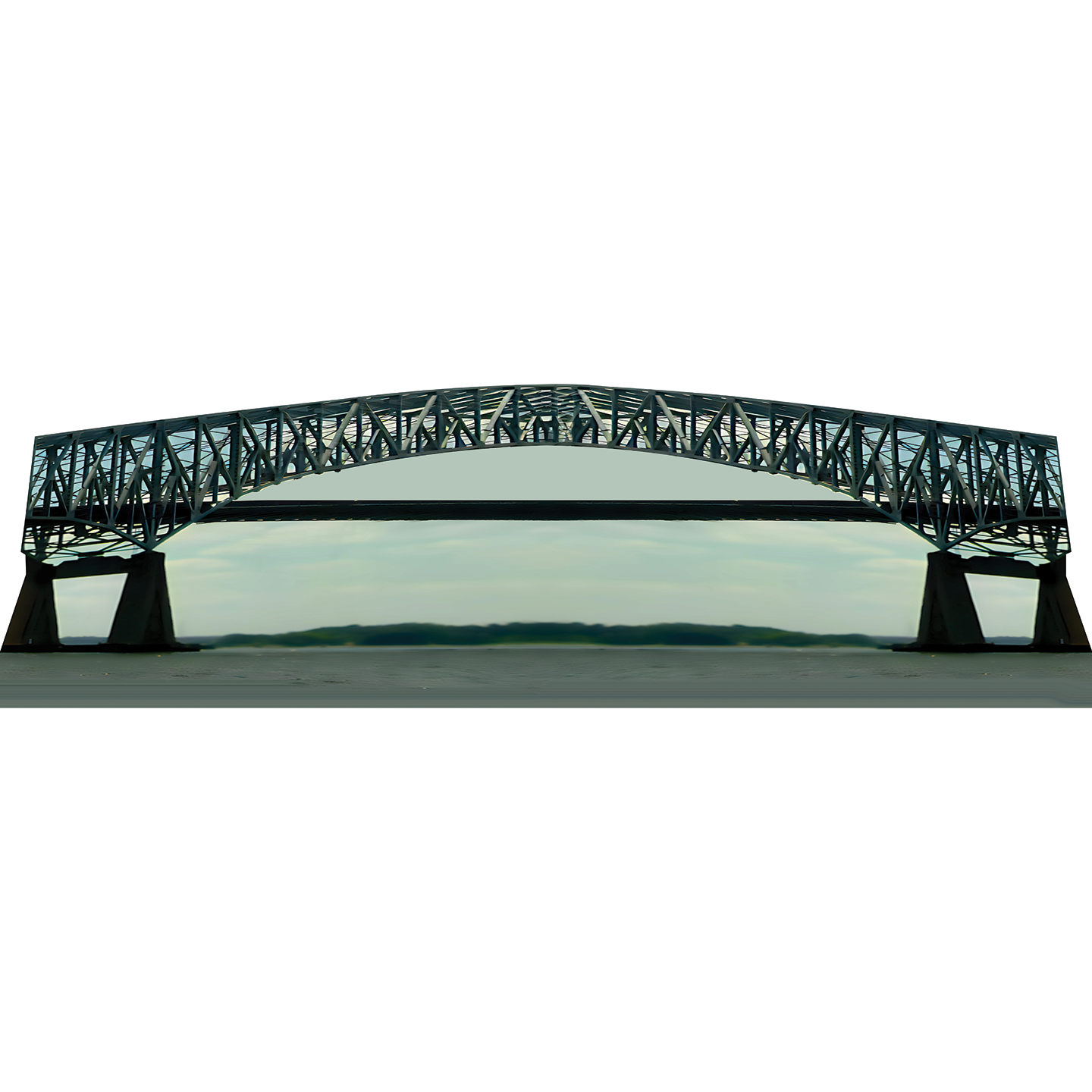 Francis Scott Key Bridge Cardboard Cutout