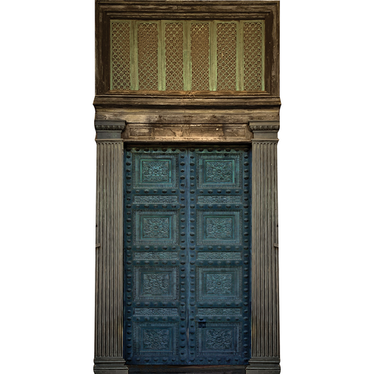 Pantheon Rome 2000 Year Old Bronze Door Cardboard Cutout