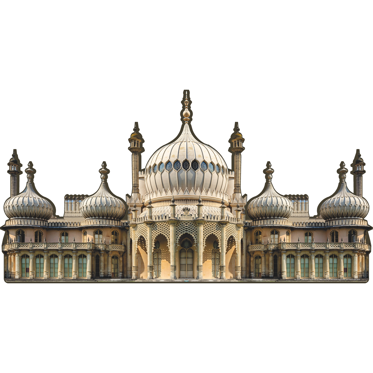Royal Pavilion Brighton England UK Cardboard Cutout