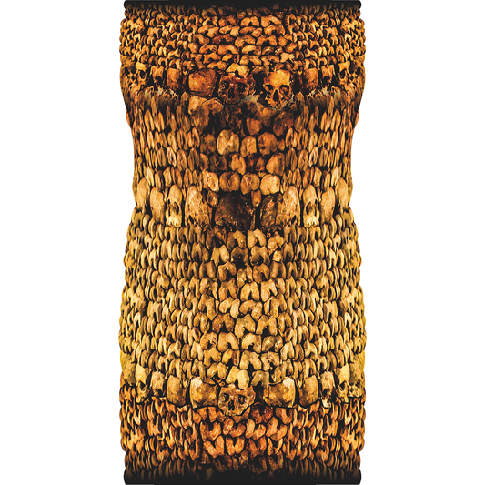 Paris Catacombs Ossuary Skull Bone Sign Cardboard Cutout