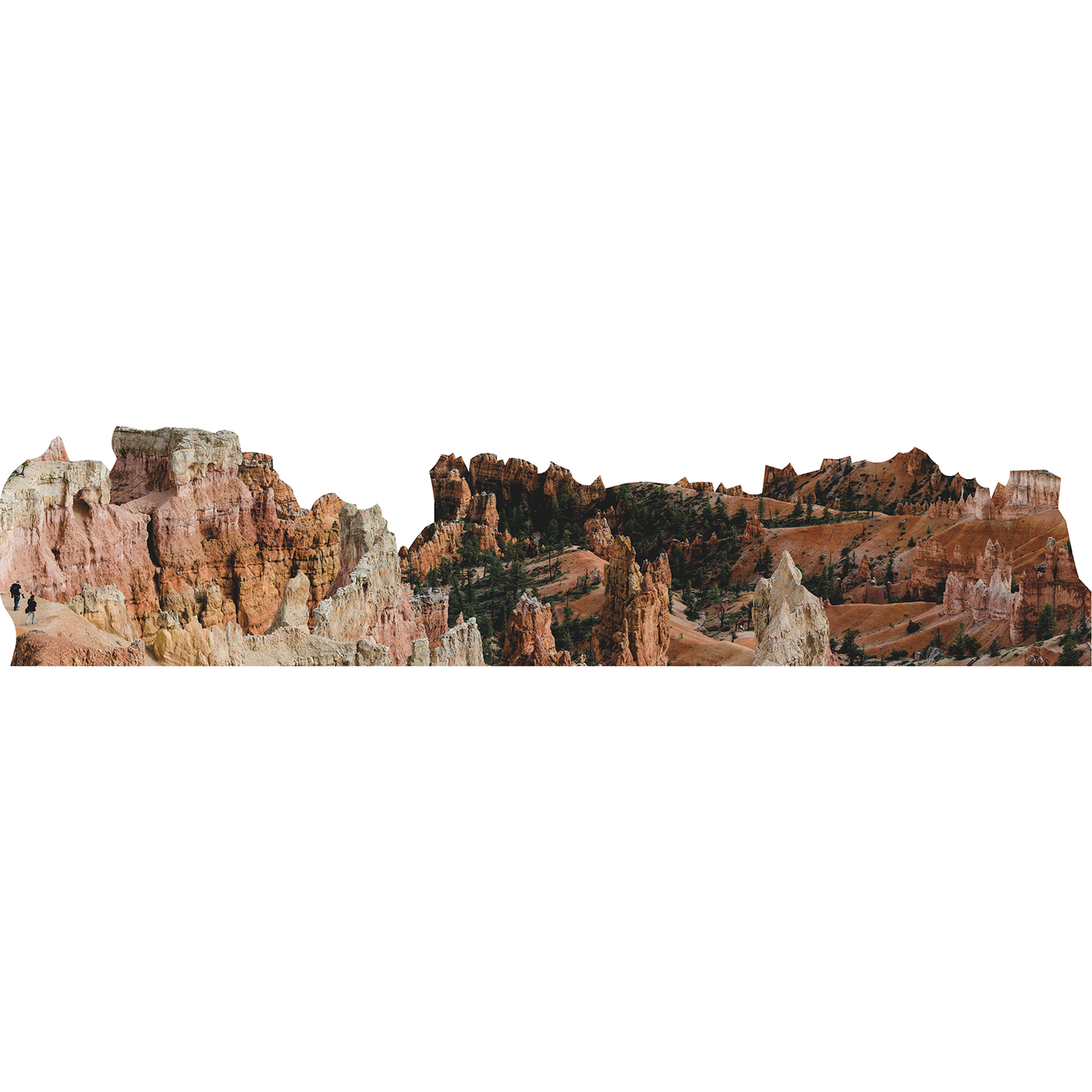 Bryce Canyon National Park Amphitheater High Detail Utah USA Cardboard Cutout