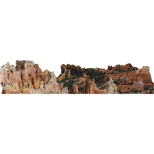 Bryce Canyon National Park Amphitheater High Detail Utah USA Cardboard Cutout