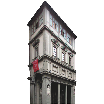 Uffizi Art Gallery Florence Italy Cardboard Cutout