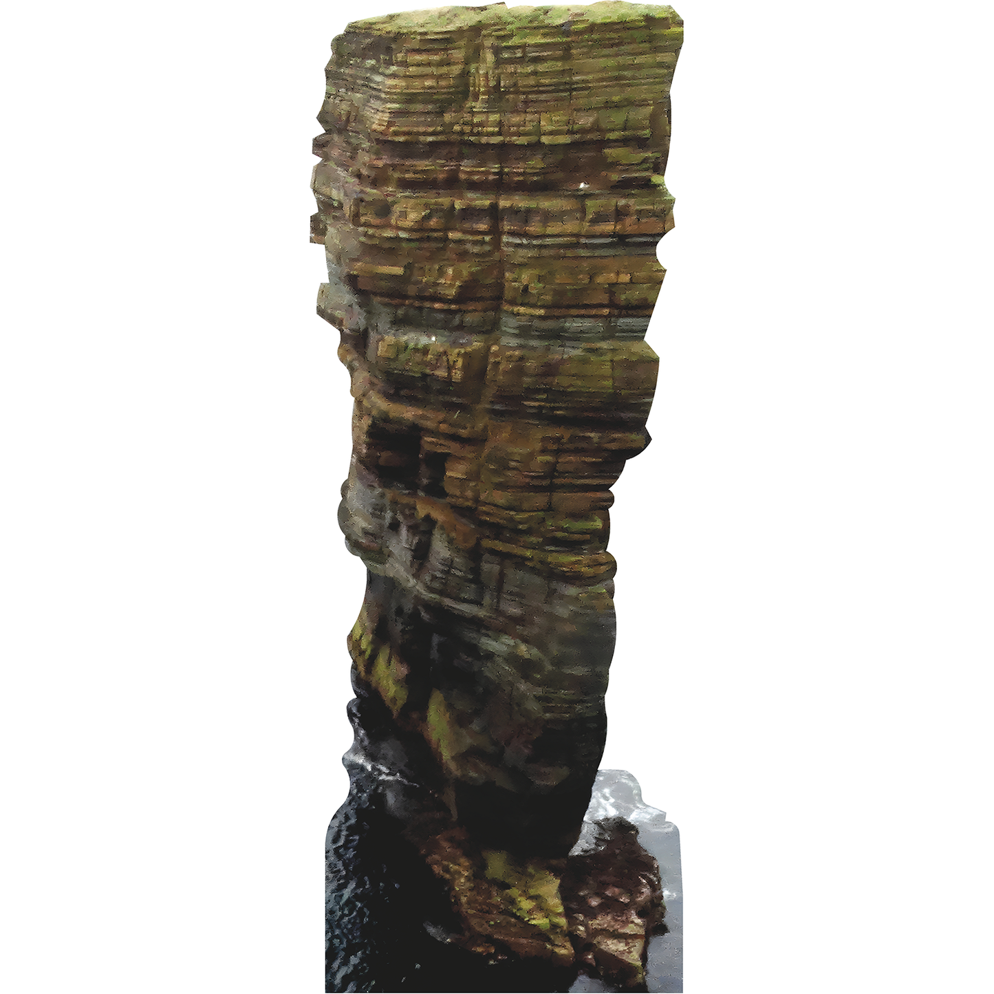 Castle North Gaulton Sea Stack Cardboard Cutout