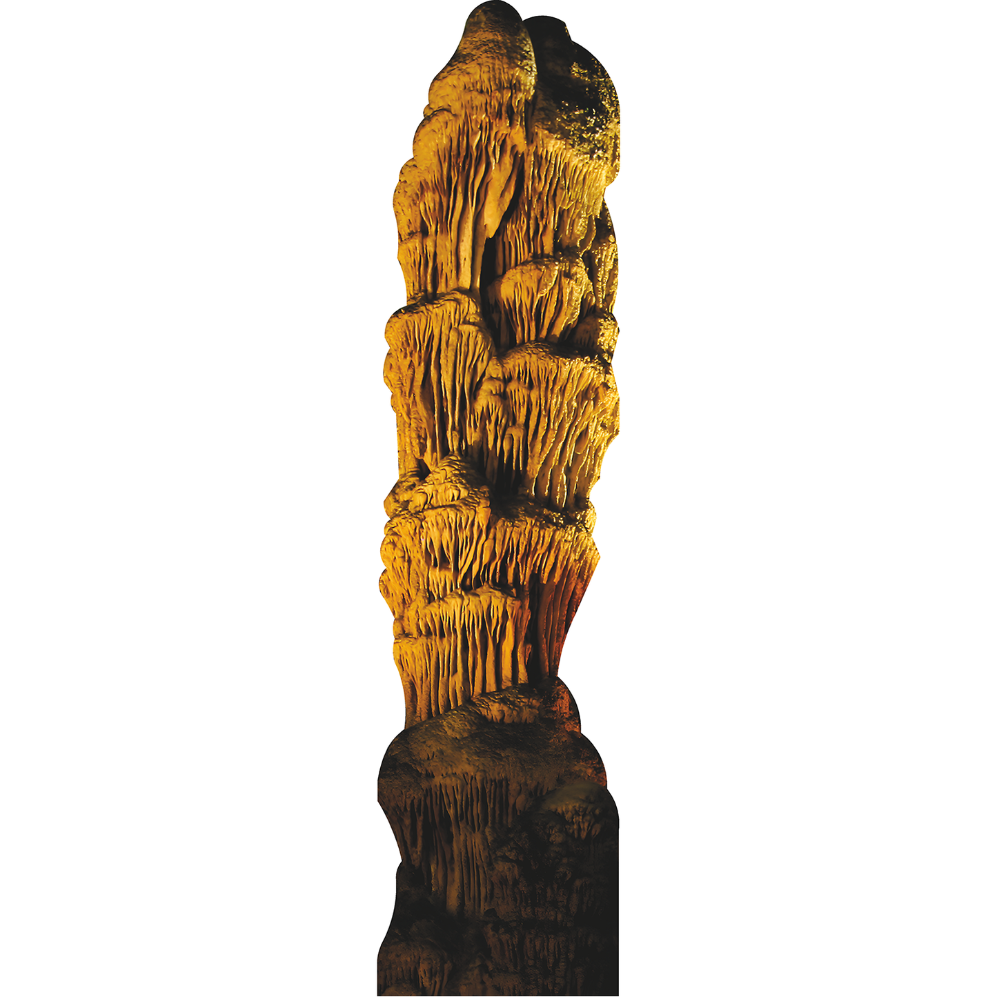 Carlsbad Caverns Stalagmite New Mexico Cardboard Cutout
