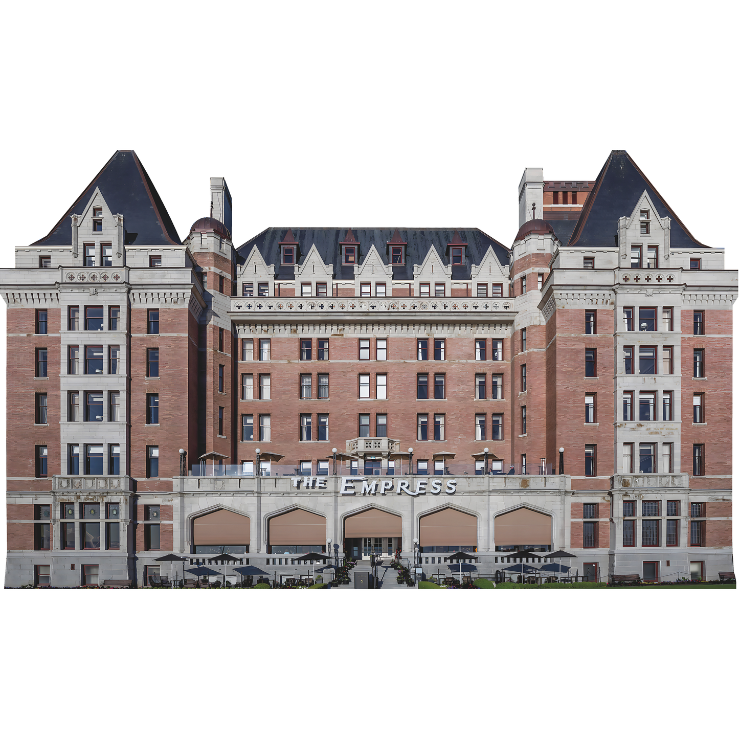 Fairmont Empress Hotel Victoria British Columbia Canada Cardboard Cutout