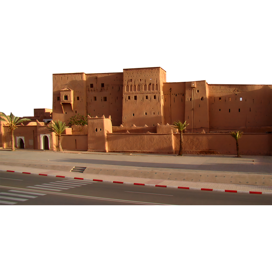Kasbah Taourirt Ouarzazate Morocco North Africa Cardboard Cutout