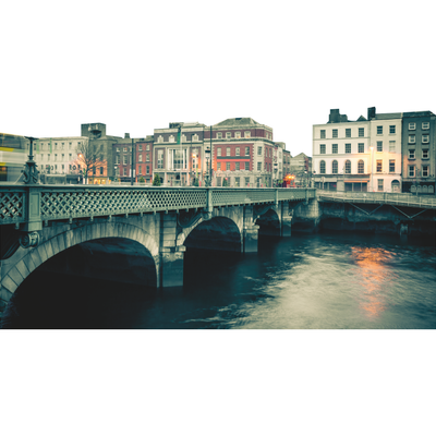 Dublin Ireland Skyline City Grattan Bridge Irish Cardboard Cutout