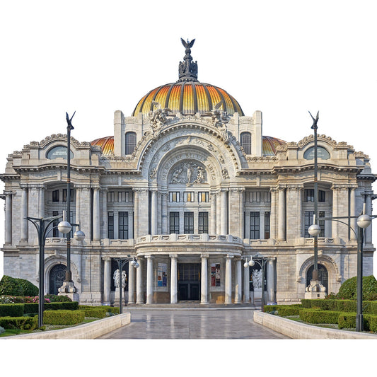 Palace of Fine Arts Mexico City Cardboard Cutout