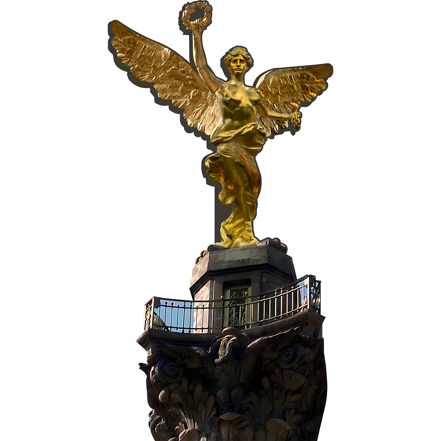 Angel of Independence Mexico City Cardboard Cutout