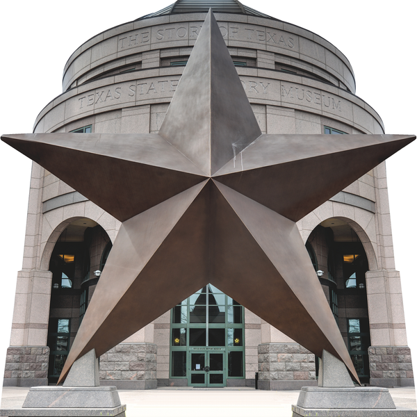 Austin Texas Lone Star State History Museum Cardboard Cutout