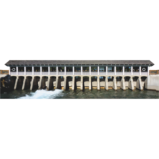 Lake Tahoe Dam California Cardboard Cutout