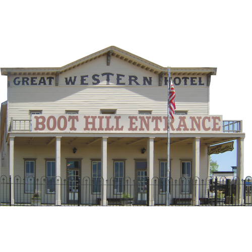 Dodge City Kansas Boot Hill Museum History Cardboard Cutout