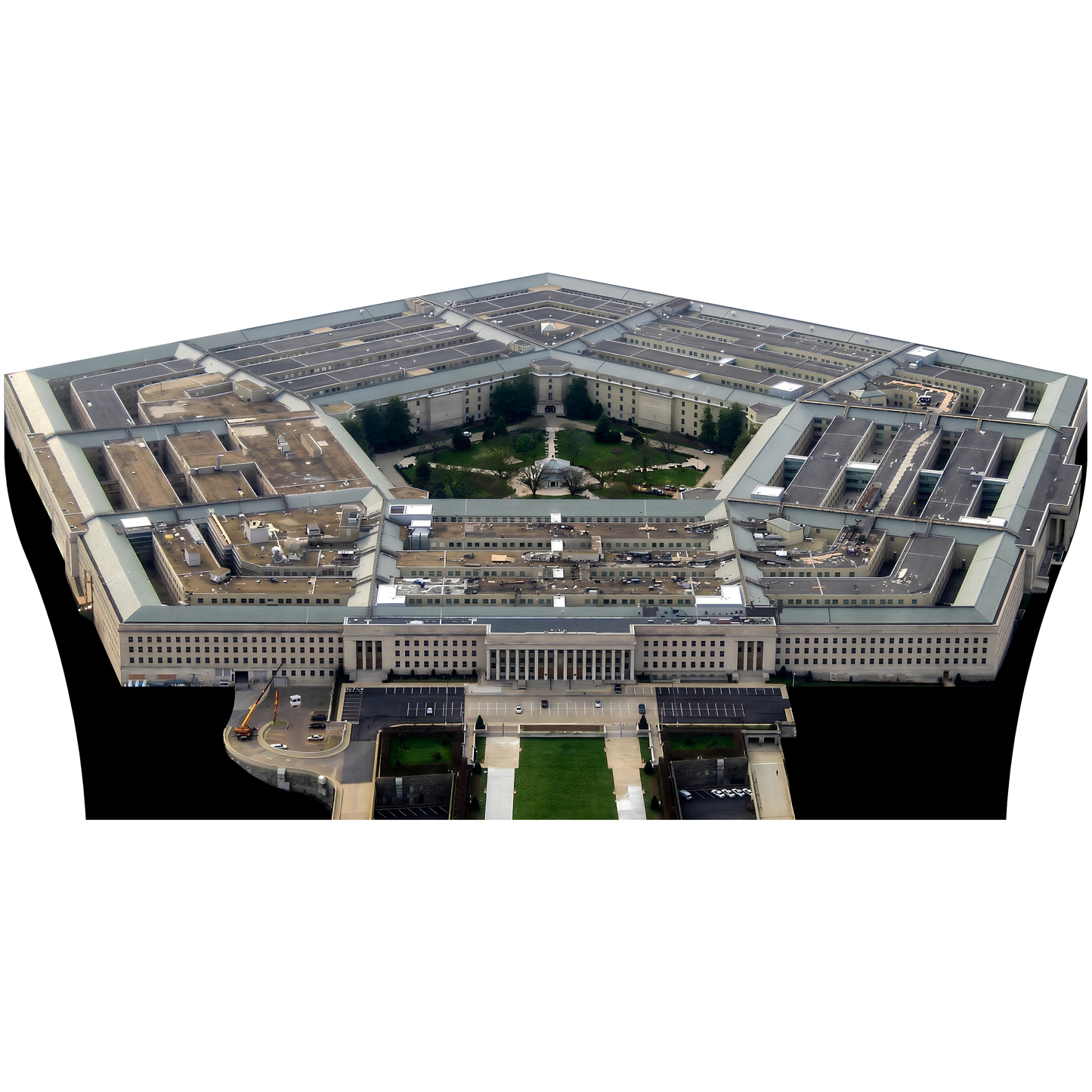 US Department Defense Pentagon Military Operations Headquarters Cardboard Cutout