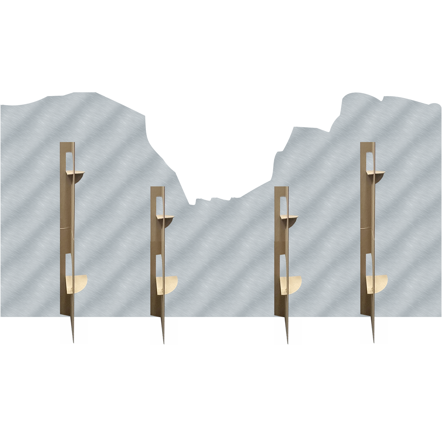 Yosemite National Park Valley View Mountain Tree Lake Cardboard Cutout