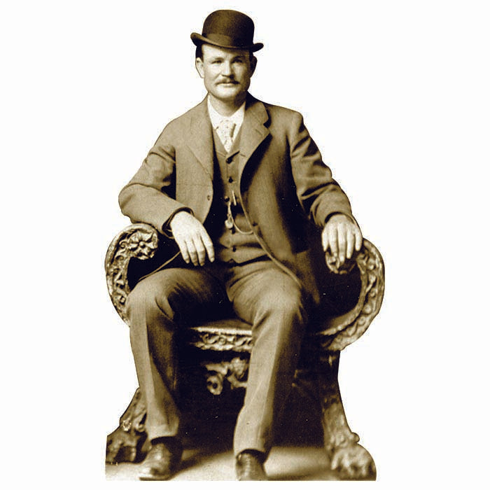 Butch Cassidy Sitting Cardboard Cutout