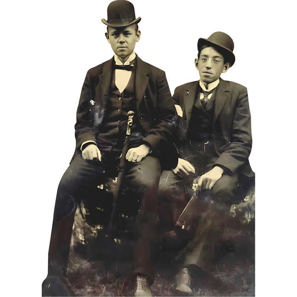 Johnny Torrio Charles Lucky Luciano Cardboard Cutout