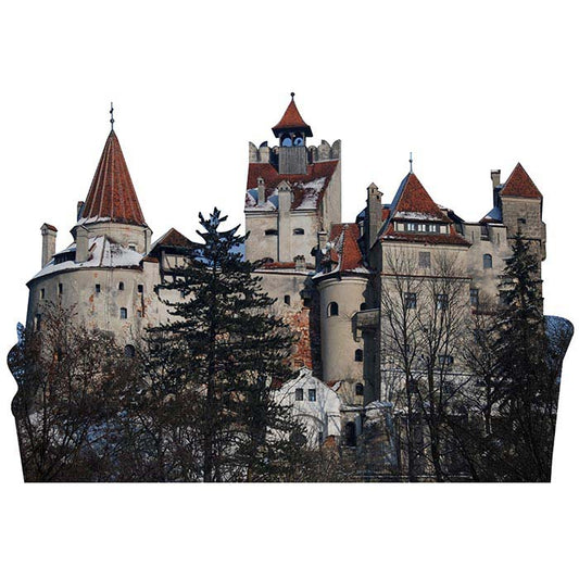 Bran Castle Haunted Cardboard Cutout