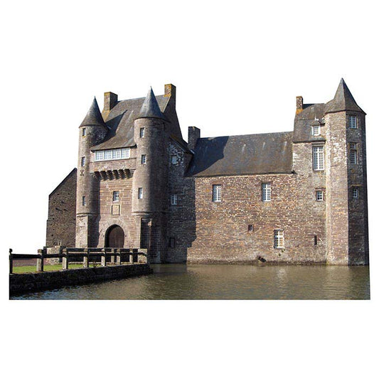 Chateau de Trecesson Castle Cardboard Cutout