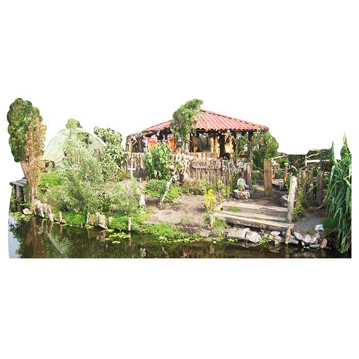 Island of Dolls Cardboard Cutout