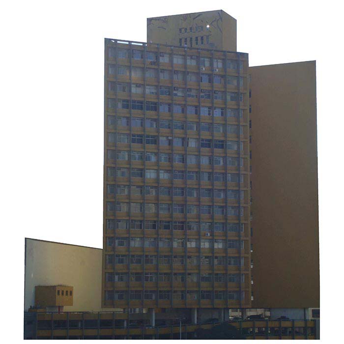 Joelma Building Haunted Cardboard Cutout