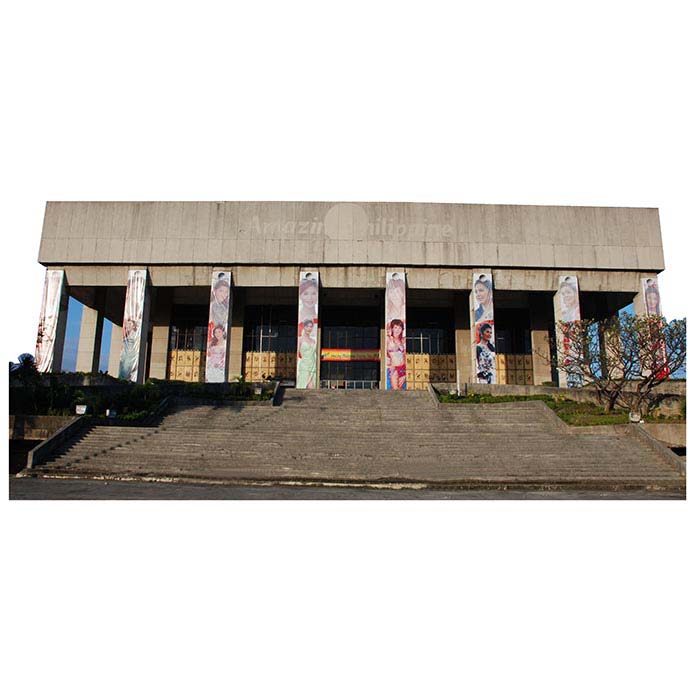 Manila Film Center Haunted Cardboard Cutout