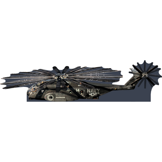 HM-15 US Navy Helicopter Mine Countermeasures Squadron Cardboard Cutout