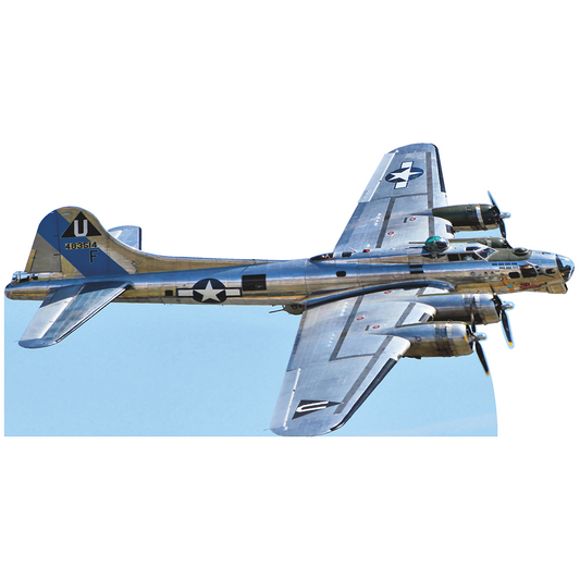 Boeing B-17 Flying Fortress Heavy Bomber Airplane Cardboard Cutout