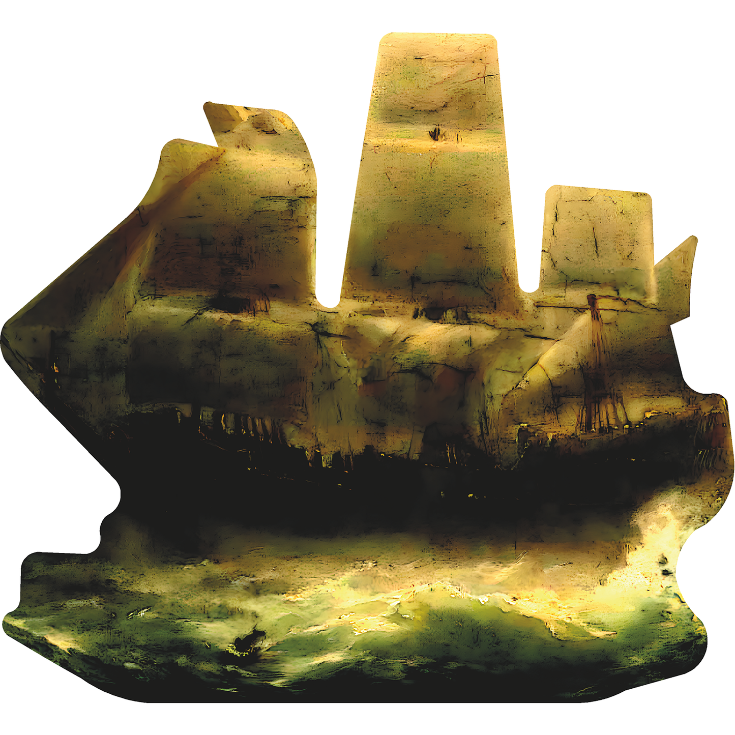 Flying Dutchman Ghost Ship Cardboard Cutout