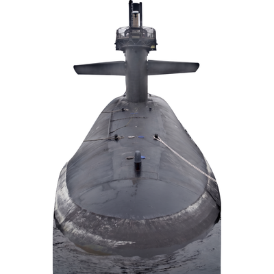 Ballistic Missile Submarine USS Michigan Navy Ship Cardboard Cutout