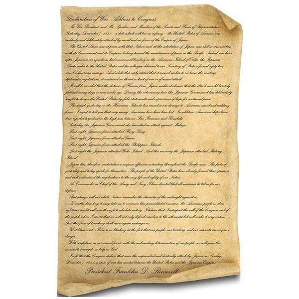 Declaration of War Cardboard Cutout Free Shipping – Life Size Custom ...