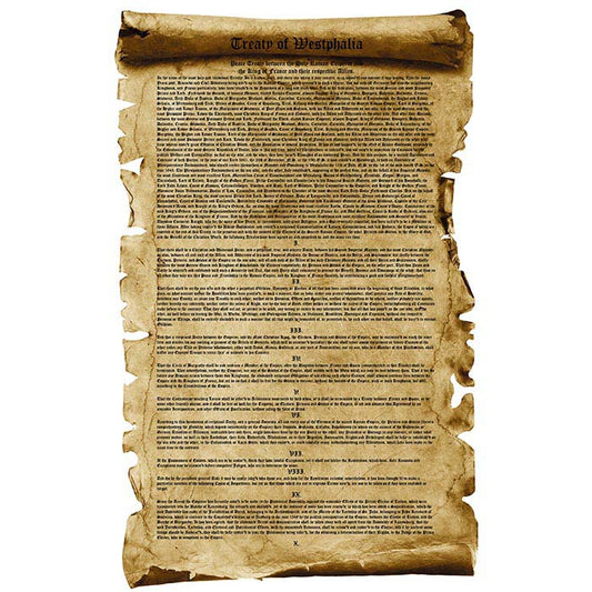 Treaty of Westphalia Cardboard Cutout