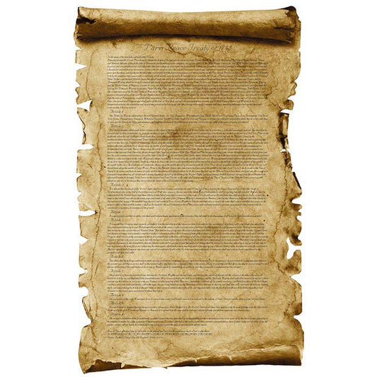 Paris Peace Treaty Cardboard Cutout