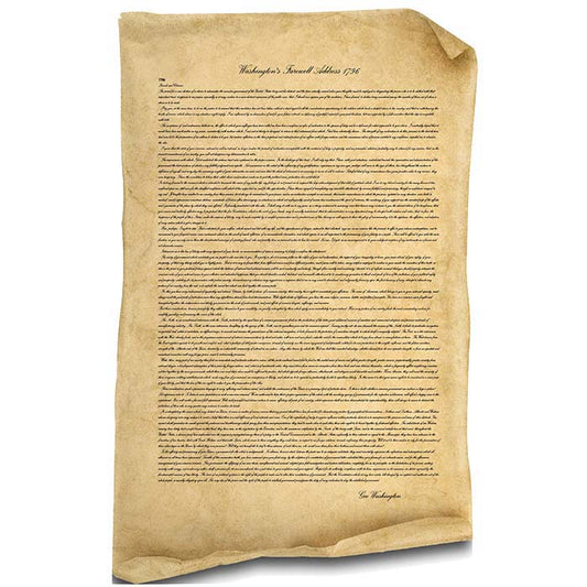 George Washington Farewell Address Cutout Cardboard Cutout