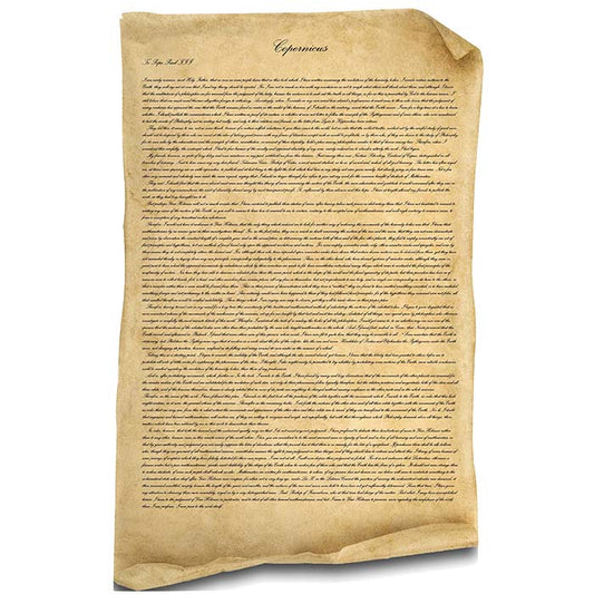 Copernicus Document Cardboard Cutout