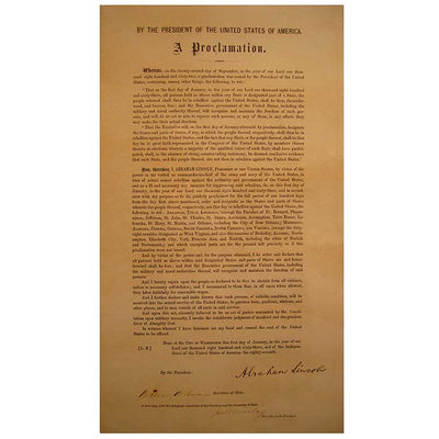 Emancipation Proclamation Cardboard Cutout