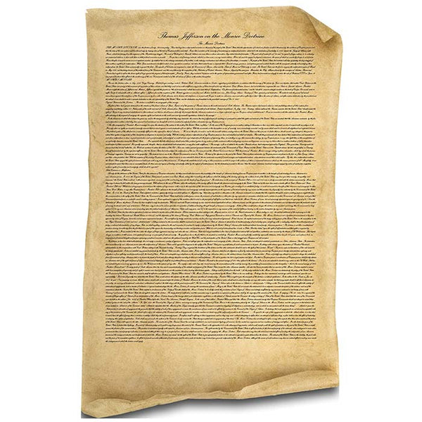 Jefferson on the Monroe Doctrine Cardboard Cutout