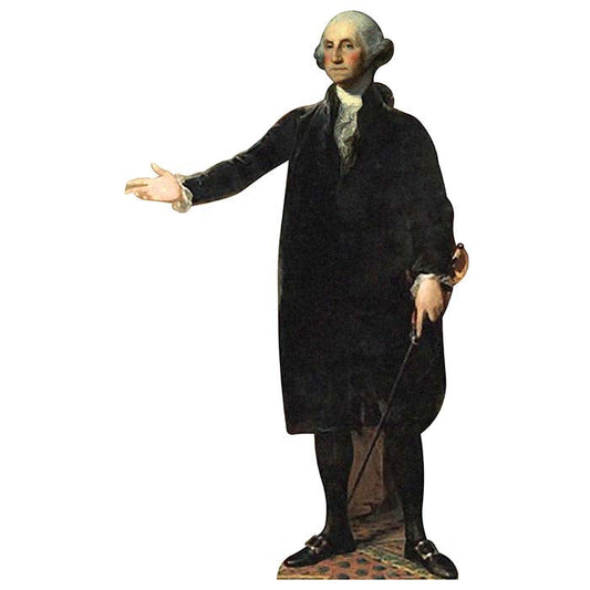 George Washington Painting Cardboard Cutout