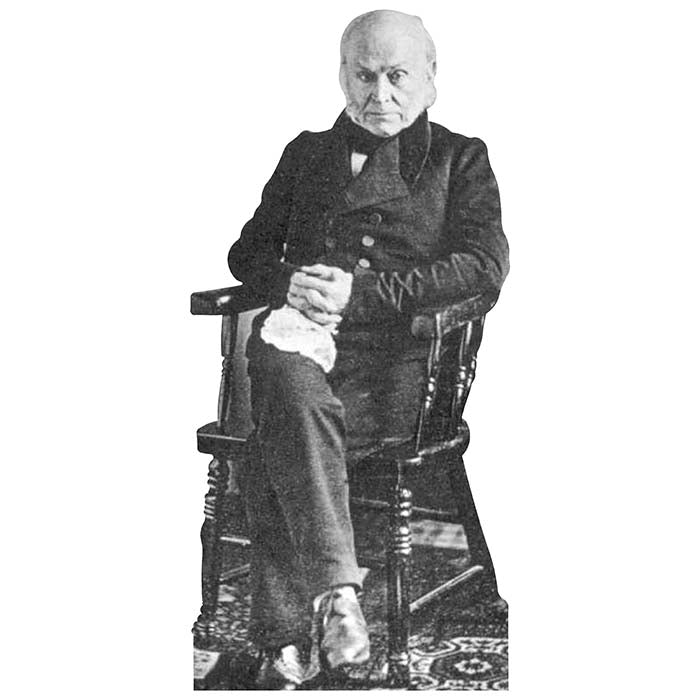 John Quincy Adams Sitting Cardboard Cutout