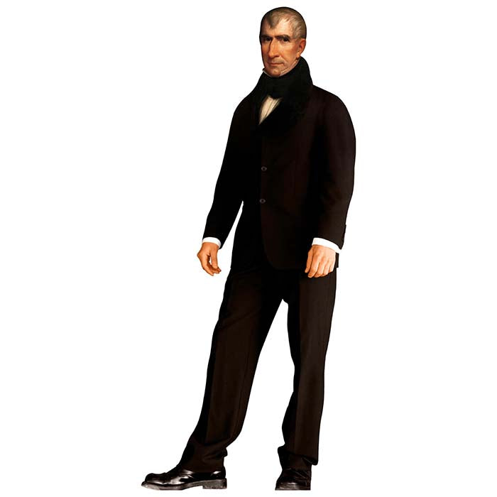 William Henry Harrison Cardboard Cutout